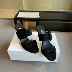 [MANOLO BLAHNIK] 벨티드 뮬