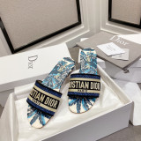 [DIOR] DWAY 자수 코튼 뮬