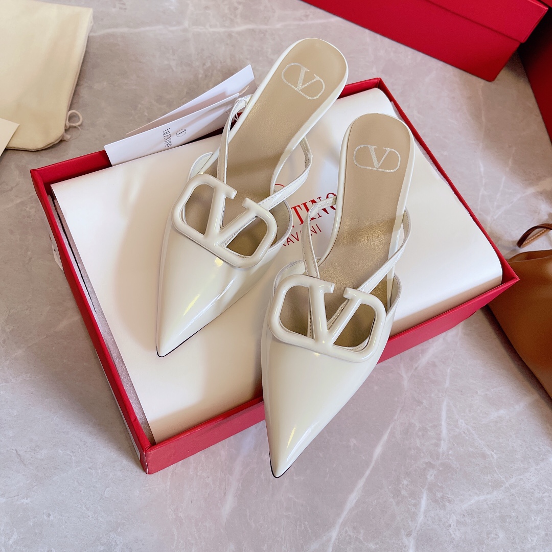 [VALENTINO] V LOGO 뮬