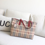 [BURBERRY] 헤이마켓 양면 리버시블 쇼퍼백