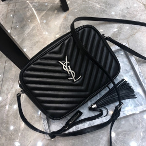 [YSL] 퀼티드 가죽 루 카메라 백