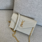 [YSL]모노그램 엔벨로프 체인 지갑 WOC
