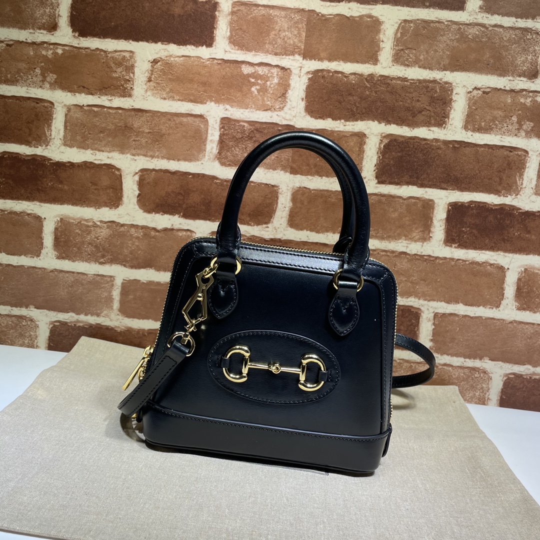[GUCCI] 홀스빗 1955 미니 탑핸들백