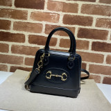 [GUCCI] 홀스빗 1955 미니 탑핸들백