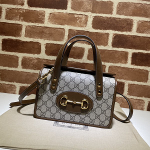 [GUCCI] 홀스빗 1955 미니 탑핸들백
