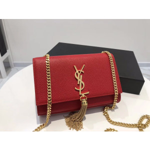 [YSL] 모노그램 스몰 케이트 태슬 사첼백