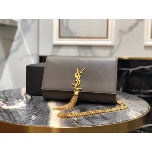 [YSL] 모노그램 미듐 케이트 태슬 사첼백