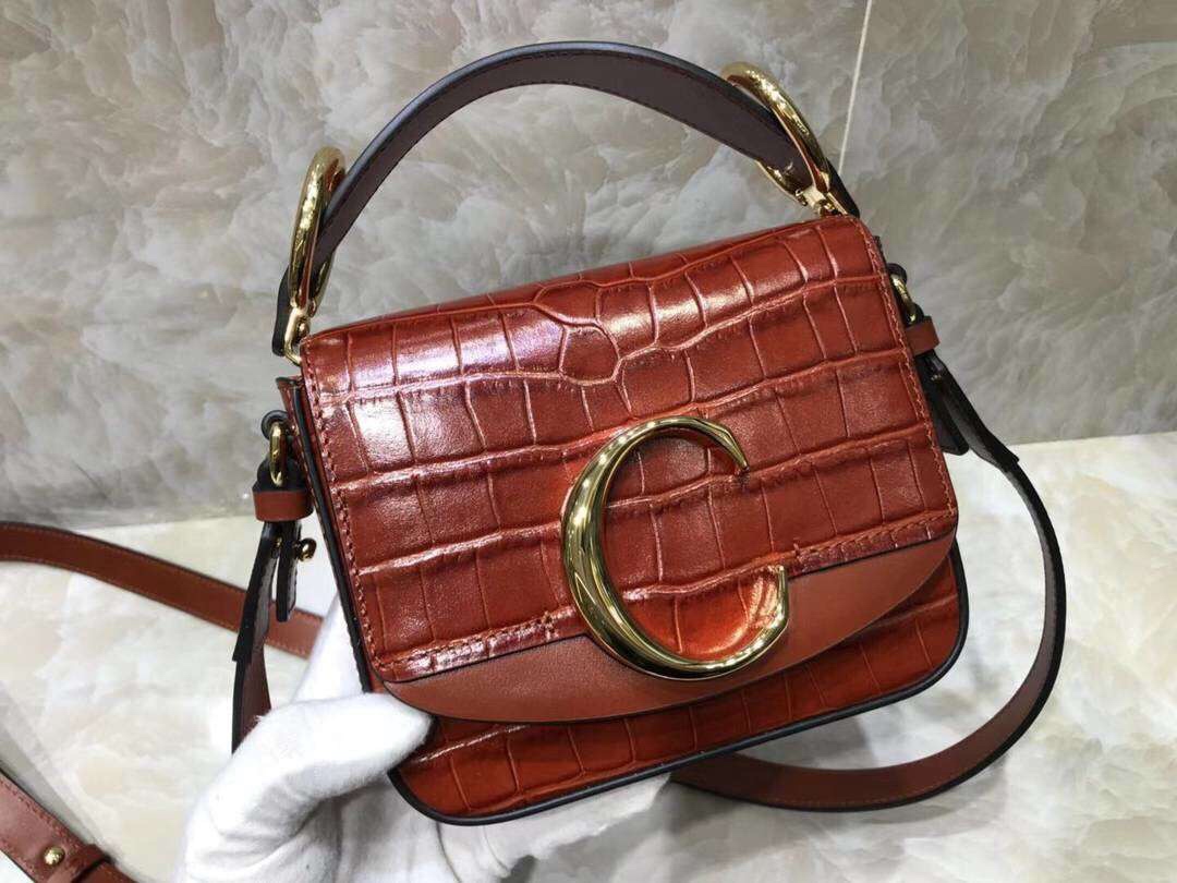 [Chloe] Chloé C 미니 백