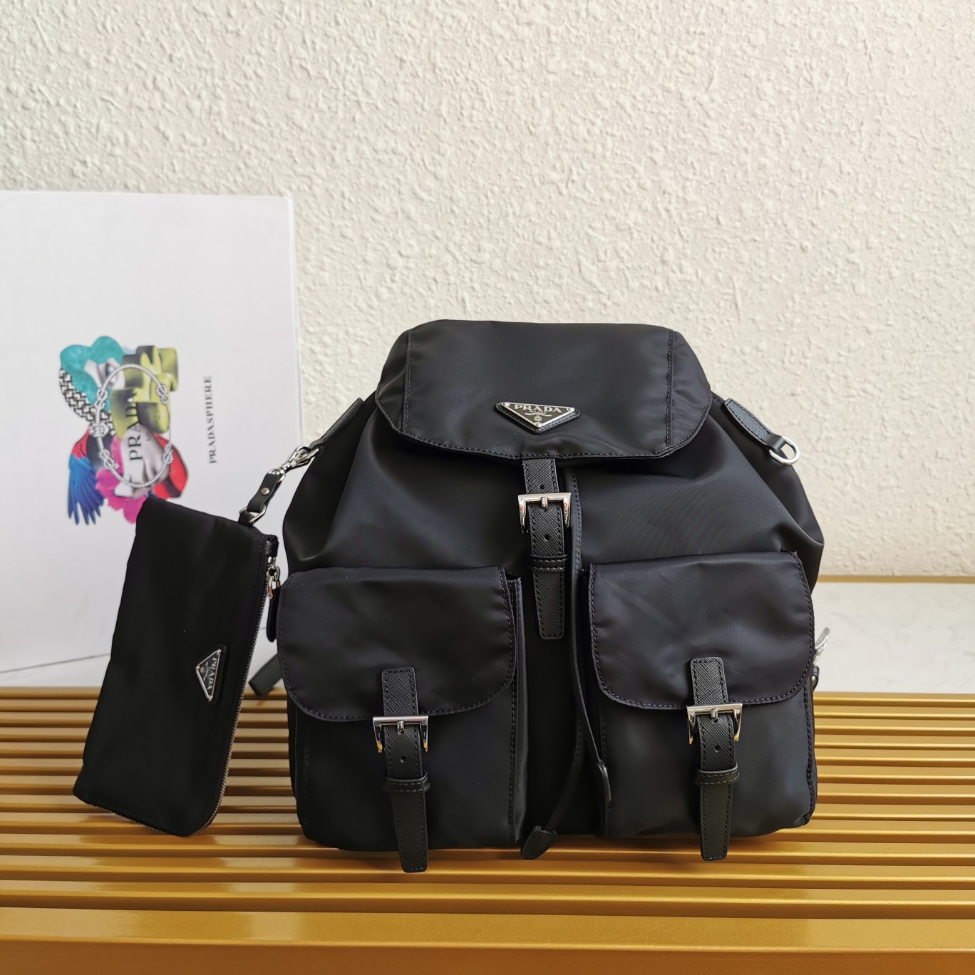 [PRADA] 포코노 백팩