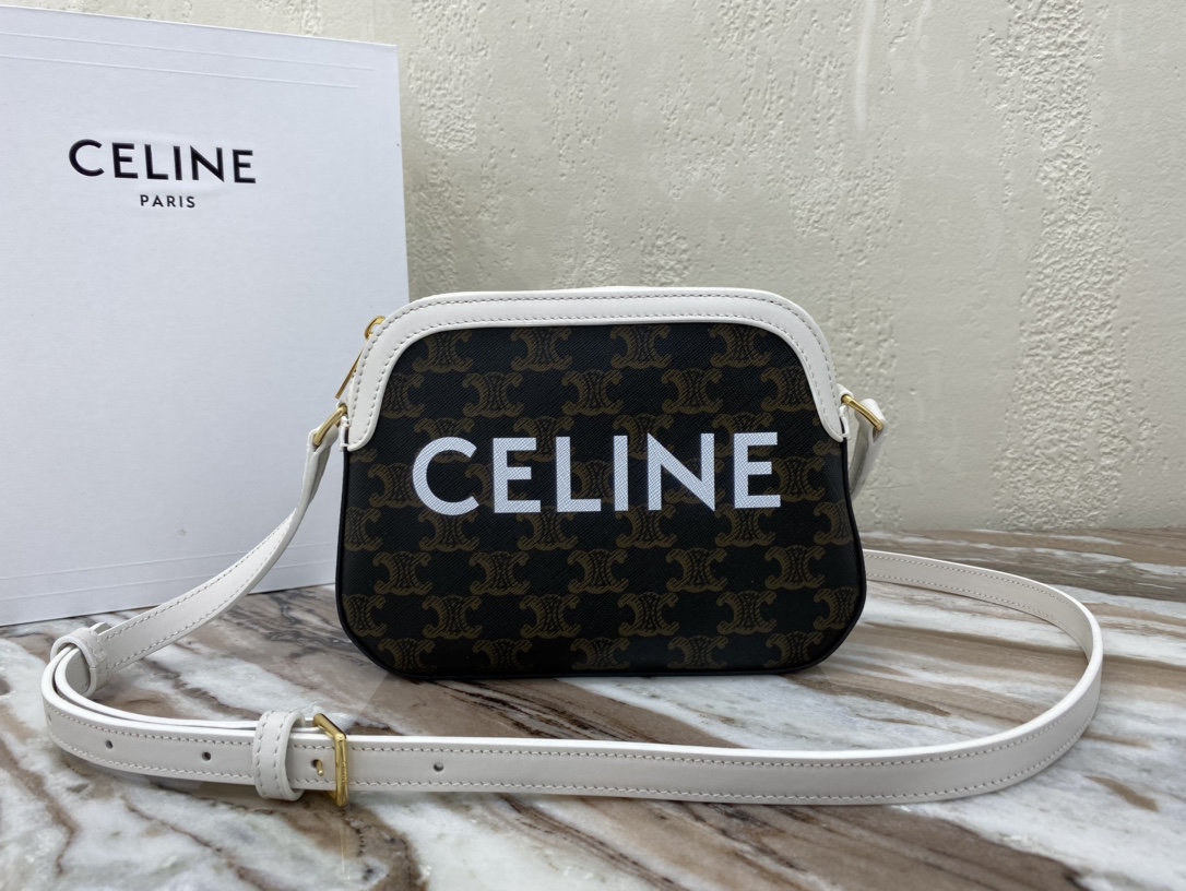 [CELINE] 트리오페 캔버스 스몰 카메라백