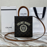 [CELINE] 미니 버티컬 카바스 트리오페 백