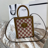 [CELINE] 미니 버티컬 카바스 캔버스 백