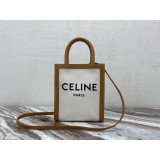 [CELINE] 미니 버티컬 카바스 캔버스 백