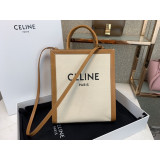 [CELINE] 스몰 버티컬 카바스 캔버스 백
