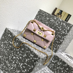 [VLTN] 미듐 로만 스터드 숄더 체인백