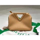 [BOTTEGA] 스몰 포인트 탑 핸들 백