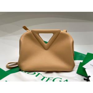[BOTTEGA] 스몰 포인트 탑 핸들 백
