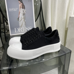 [Alexander McQueen] 데크 레이스업 플림솔 -8색상