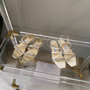 [JIMMY CHOO] MASIE 플랫 샌들 -2색상