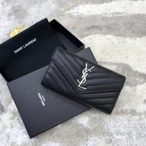 [YSL] 모노그램 라지 플랩 지갑