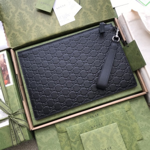 [GUCCI] 마이크로 시마 스트랩 파우치