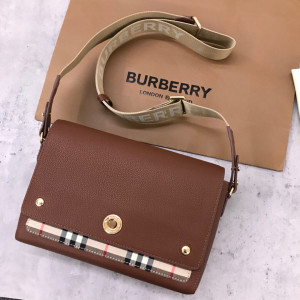[BURBERRY] 버버리 빈티지 체크 노트 미디움 핵베리백