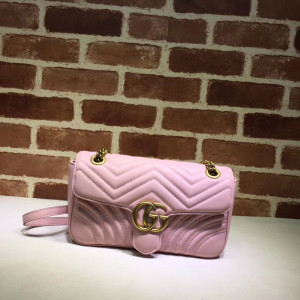 [GUCCI] 구찌 마몽 마몬트 마틀라세 숄더백 스몰