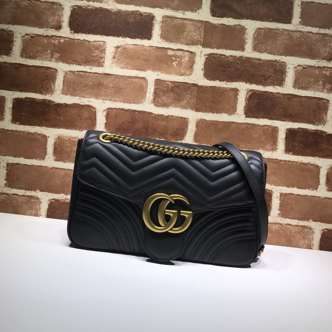[GUCCI] 구찌 마몽 마몬트 마틀라세 숄더백 미니