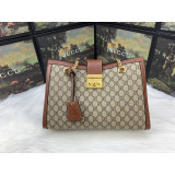 [GUCCI] 구찌 패들락 미디엄 GG 숄더백