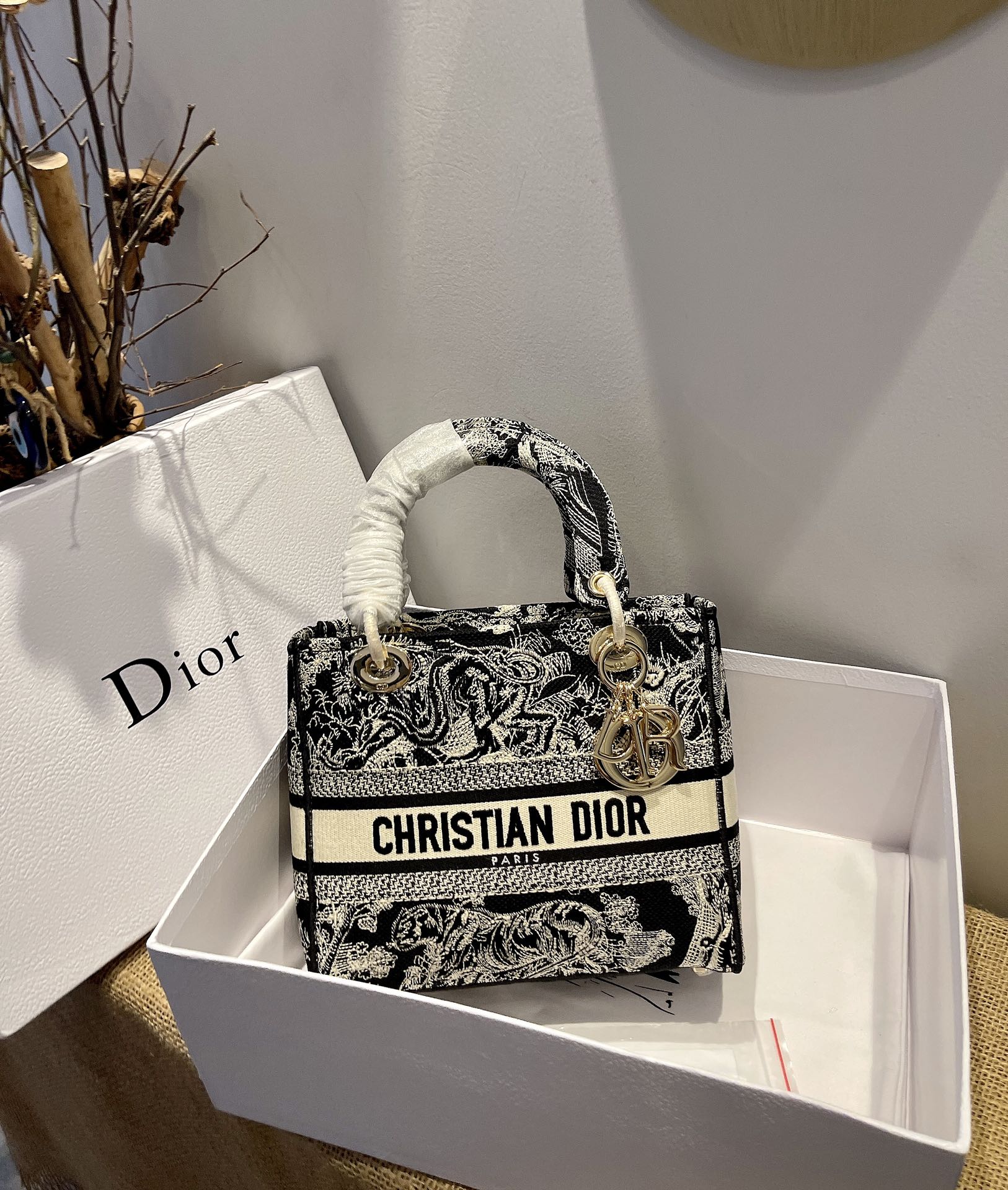 [DIOR/SA급] 디올 디라이트 미디엄백