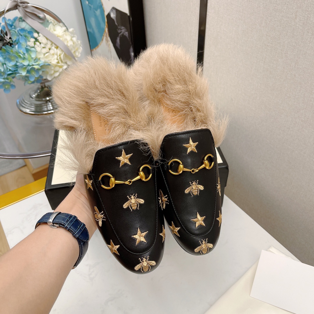 [GUCCI] 구찌 프린스타운 뮬 퍼블로퍼 - 2가지 색상