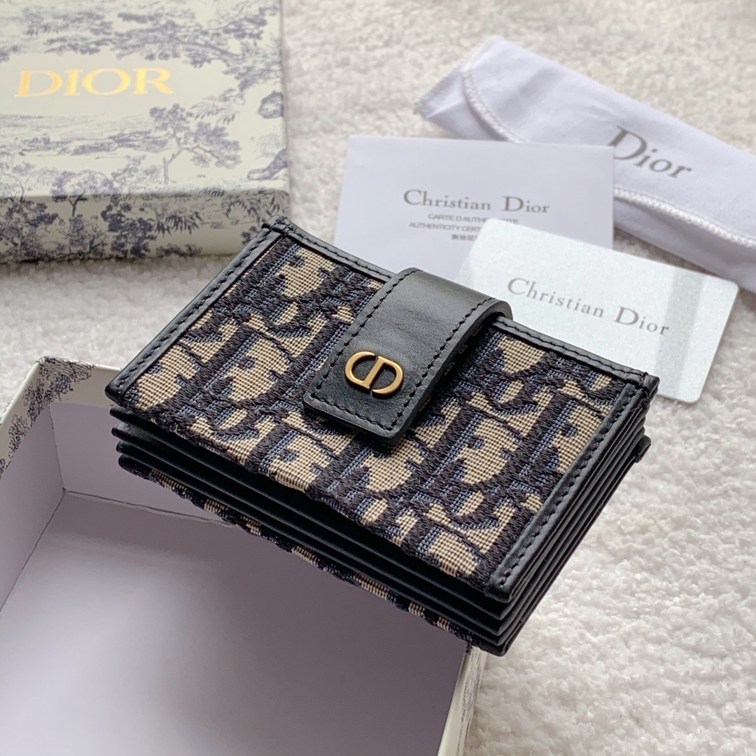 [DIOR/SA급] 디올 30 몽테인 오블리크 아코디언 지갑