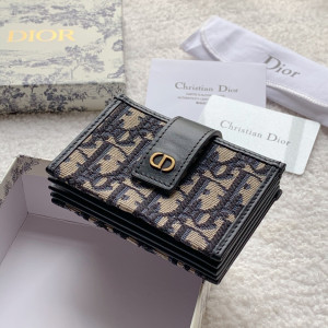 [DIOR/SA급] 디올 30 몽테인 오블리크 아코디언 지갑