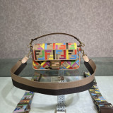 [FENDI] 바게트 캔버스 미디엄 멀티컬러