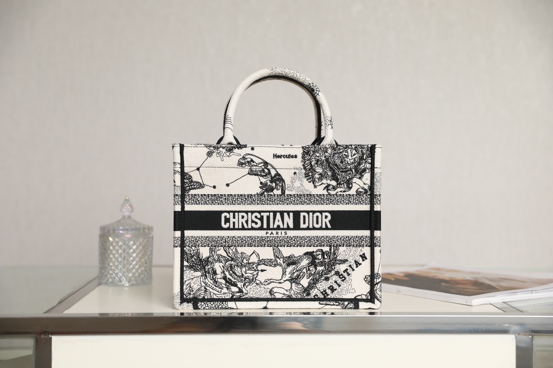 [DIOR/DR96] 북토트백 스몰 -26.5cm