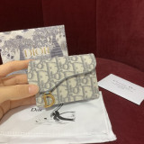 [DIOR/OC] 오블리크 새들 플랩 카드지갑