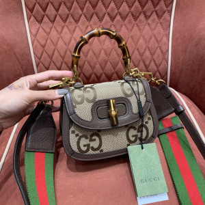 [GUCCI/OC] 구찌 뱀부 1947 점보 GG 미니백