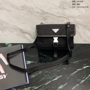[PRADA/블랙프레임] 프라다 리나일론 미니크로스백