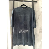[Balenciaga] 22ss your ad here 반팔 티셔츠 - 계단집