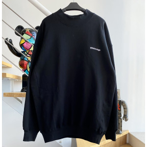 [Balenciaga] 22ss 로고 자수 맨투맨 - 계단집