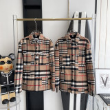[Burberry] 버버리 울 오버셔츠 자켓 -캠벨