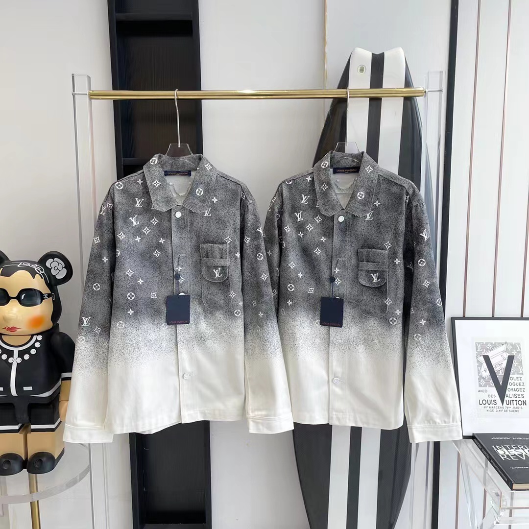 [LOUIS VUITTON] 그라디언트 셔츠 - 캠벨