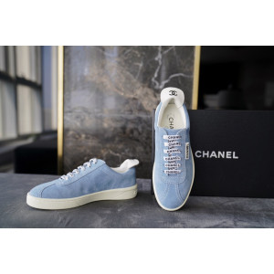 [CHANEL/해피] 샤넬 스웨이드 스니커즈