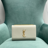 [YSL/석류] 입생로랑 모노그램 케이트 사첼백