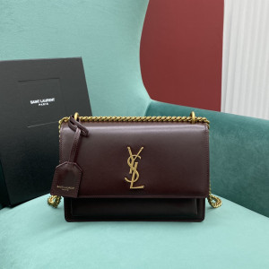 [YSL/석류] 입생로랑 모노그램 미디엄 선셋
