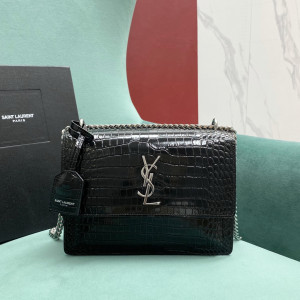 [YSL/석류] 입생로랑 모노그램 미디엄 선셋