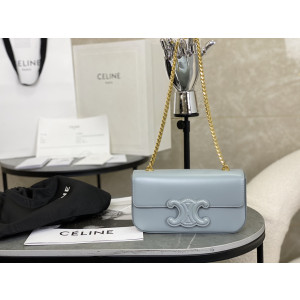[CELINE/백경] 퀴르 트리오페 체인숄더백 -정품가죽