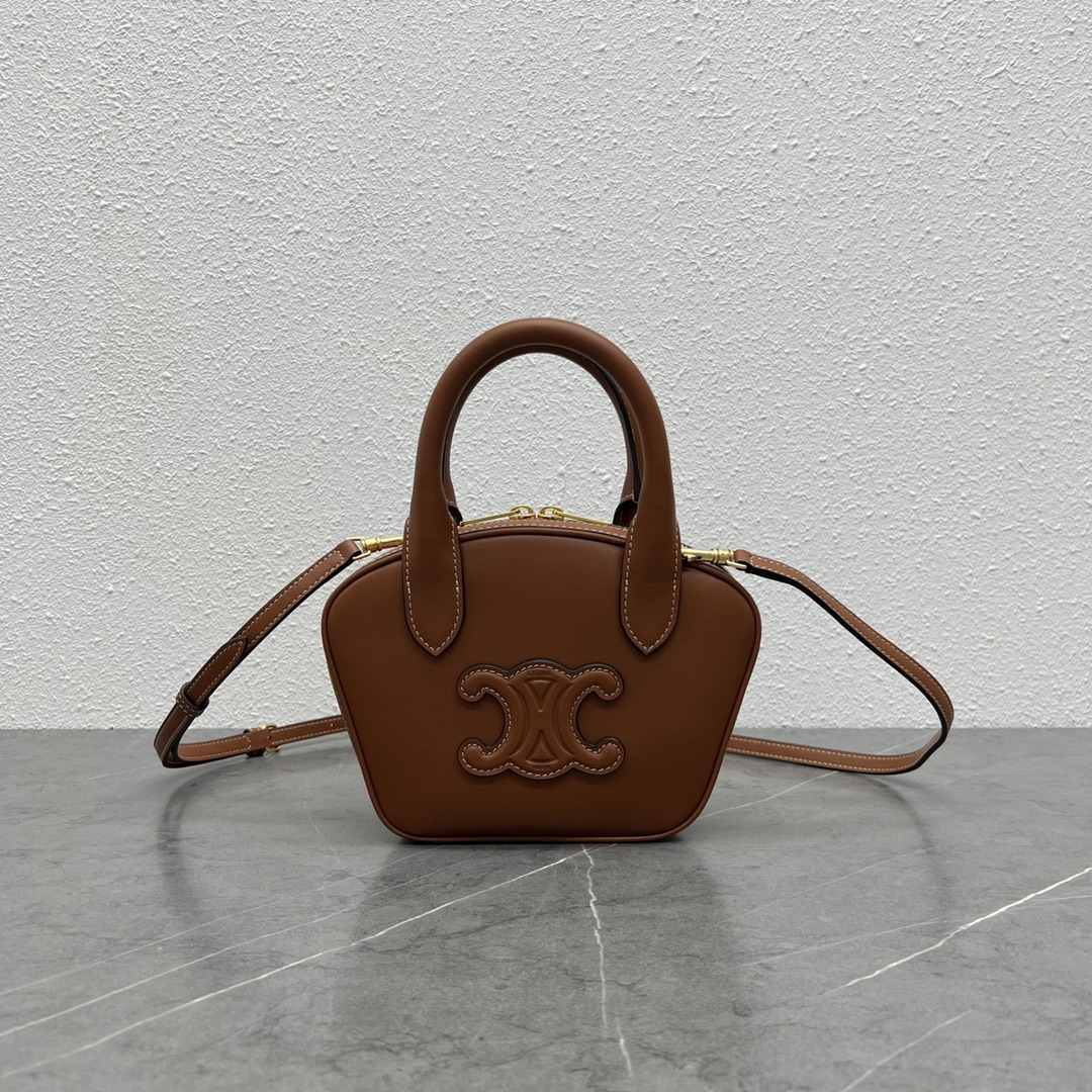 [CELINE/석류] 퀴르 트리오페 미니 볼링백