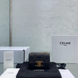 [CELINE/카타] 셀린느 트리오페 컴팩트 반지갑