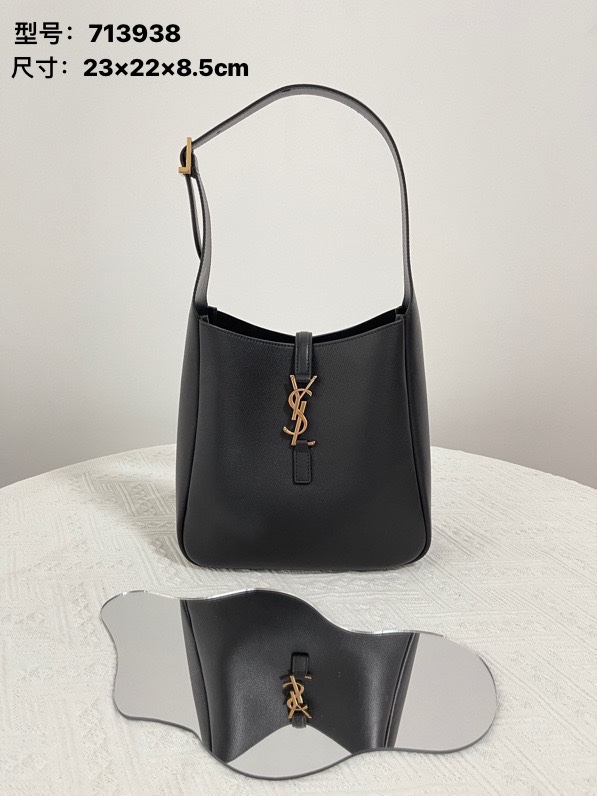 [YSL/블랙프레임] 입생로랑 LE5A7 호보